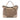 Beige Gucci Medium GG Canvas Bree Fold Over Tote Satchel