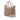 Beige Gucci Medium GG Canvas Bree Fold Over Tote Satchel