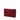 Red Saint Laurent Velvet Monogram Kate Wallet On Chain Crossbody Bag