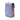 Purple Chanel CC Quilted Iridescent Lambskin Phone Holder with Chain Crossbody Bag