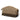 Beige Fendi Zucca and Zucchino Coated Canvas Cosmetic Pouch