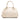 White Louis Vuitton Epi Bowling Montaigne PM Handbag