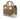 Beige Gucci Medium GG Canvas Bamboo Diana Tote