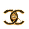 Gold Chanel CC Turn-Lock Brooch - Designer Revival