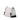White Dior Large Grained Calfskin Diorama Satchel