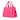 Pink Prada Small Canvas Canapa Logo Satchel