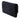Black Chanel CC Quilted Iridescent Fabric East West Flap Shoulder Bag