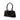 Black Burberry Supernova Check Wool Shoulder Bag