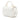 White Chanel CC Quilted Lambskin Top Handle Bag Satchel