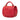 Red Chanel Mini CC Chevron Lambskin Reversed Round Flap Satchel