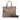 Brown Fendi Zucchino Canvas Tote - Designer Revival