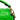 Green Fendi Mini Zucca Embossed Leather Baguette Satchel - Designer Revival