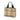 Beige Burberry House Check Coated Canvas Handbag