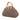 Brown Dior Diorissimo Canvas Double Saddle Bowler Bag Handbag