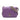 Purple Chanel Mini Lambskin Triple Chain Full Flap Shoulder Bag