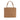 Beige Chanel Caviar Medallion Tote