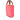 Pink Fendi Mini Zucca Embossed Leather Sunshine Shopper Tote Satchel