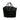 Black Celine Mini Tartan Luggage Tote - Designer Revival