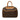 Brown Louis Vuitton Monogram Deauville Handbag