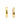 Gold Chanel Gold Plated CC Hoop Clip on Earrings - Designer Revival