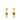 Gold Chanel Gold Plated CC Hoop Clip on Earrings - Designer Revival
