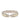 White Hermès Narrow Enamel Clic H Bracelet PM