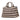 Brown Prada Canvas Canapa Righe Striped Satchel