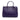 Purple Prada Medium Saffiano Lux Galleria Double Zip Satchel