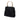 Black Prada Tessuto Metal Handle Bag