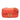 Orange Fendi Zucca Embossed Leather Chain Midi Baguette Shoulder Bag
