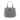 Gray Fendi Nubuck FF Chains Tote
