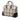 Beige Burberry House Check Canvas Travel Bag