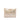 Gold Chanel Medium Quilted Metallic Calfskin Leaves CC O Case Clutch