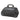 Gray Chanel Paris New York Quilted Nylon Duffle Handbag
