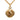Gold Chanel Gold Plated CC Medallion Pendant Necklace