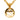 Gold Chanel CC Gold Plated Medallion Pendant Necklace