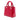 Red Dior Medium Patent Cannage Lady Dior Satchel