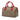 Beige Gucci Limited Edition Small GG Supreme Kingsnake Heart Embroidered Satchel