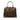 Brown Fendi Large Zucca Canvas Mixed Media Tote