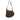 Brown Fendi Zucca Canvas Studded Oyster Hobo