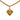 Gold Chanel CC Gold Plated Diamond Cut Pendant Necklace