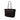 Black Fendi Small Zucca Nylon Roll Tote