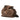 Brown LOEWE Medium Bicolor Calfskin Flamenco Knot Shoulder Bag