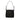 Black Fendi Nylon FF Shoulder Bag