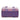 Purple Gucci Mini GG Embossed Perforated Leather Tote Satchel