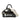 Black Dior Micro Leather Dior Vibe Zip Bowling Bag Satchel