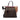 Brown Fendi Large Zucca Canvas Ponyhair 2Jours Tote Satchel