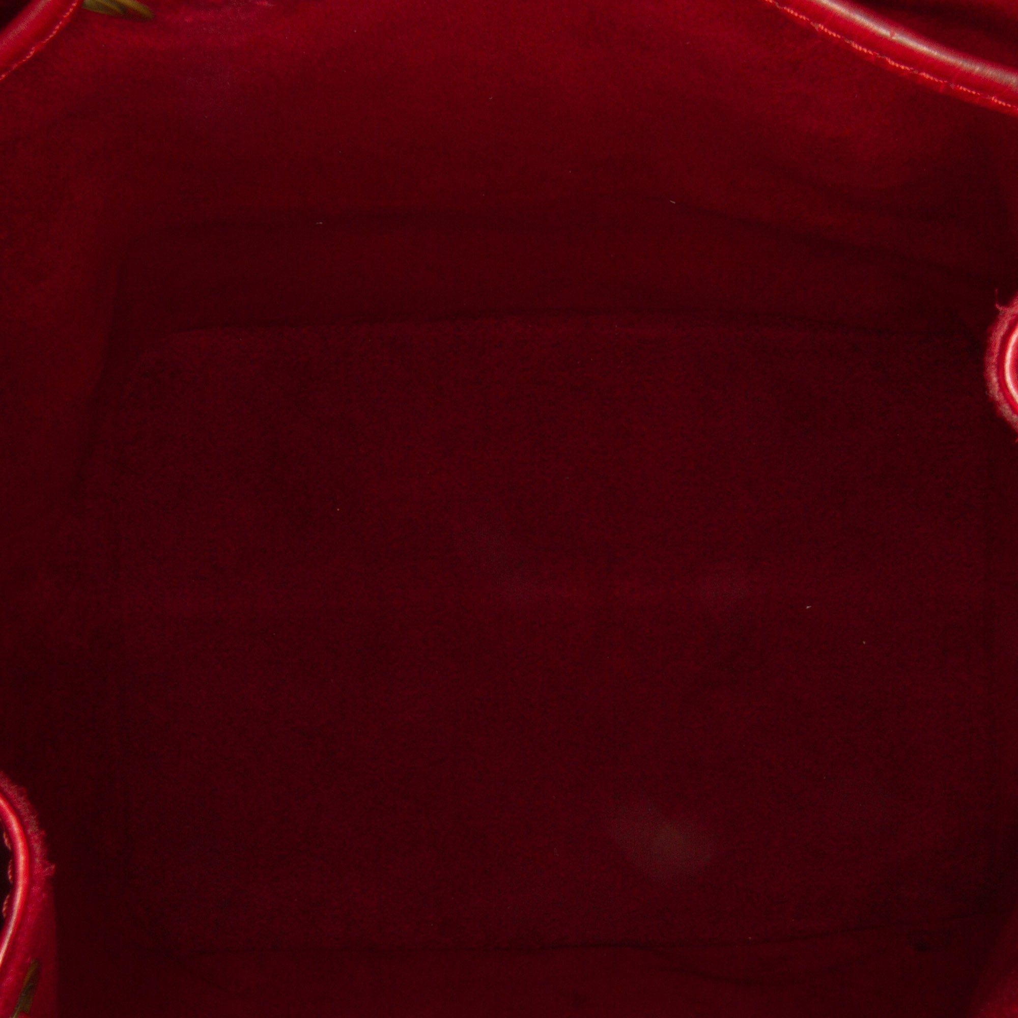 Red Louis Vuitton Epi Petit Noe Bucket Bag - Atelier-lumieresShops Revival