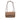 Brown Fendi Zucca Canvas Chain Midi Baguette Satchel - Designer Revival