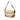 Brown LOEWE 160th Anniversary Suede Trimmed Canvas Flap Shoulder Bag